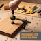 Powertec Multi-Functional Project Table with Wheels | Workbench with 3/4in Bench Dog Hole Pattern MT4012 - alternate 3