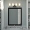 Vaxcel Laurelhurst 4-Light Vanity Light, Satin Nickel, Frosted White Glass, 29.25-In. Wide W0580 - alternate 3