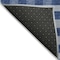 Homeroots 5' X 8' Navy Blue And Ivory Plaid Washable Indoor Outdoor Area Rug 595500 - alternate 4