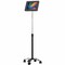 Cta Digital Compact Mobile Floor Stand with Universal Security Enclosure Black PAD-PARACGS - alternate 1
