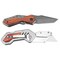 Perform Tool Utility Knife Foldable; Red hardwood And Anodized Aluminum Handle; With Reusable EVA Foam Storage W9373 - alternate 3