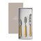 Mepra Fantasia Cheese Knives - 3 Pieces - Mustard 10O74403 - alternate 2