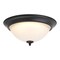 Boston Harbor CEIL LT LED FLUSH MT MBLK 11IN, 2PK OG24003 - alternate 1