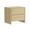 Manhattan Comfort Linda 24in Nightstand in Natural Oak (2-Drawer) NS015-NA - alternate 3
