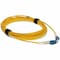 Add-On Addon 2M Lc (Male) To Lc (Male) Straight Yellow Os2 Duplex Fiber ADD-LC-LC-MB2M9SMF - alternate 2