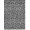 Homeroots 10' X 14' Gray Charcoal And Silver Geometric Washable Indoor Outdoor Area Rug 583359 - alternate 5