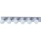Boston Harbor Vanity Bar Fixture, 100 W, 6-Lamp, G Lamp, Steel Fixture, Chrome Fixture, Chrome Fixture V5CH06 - alternate 1
