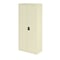 Hirsh Storage Cabinet, 66 in H, 30 in W, 15 in D, Putty, 4 Shelves 26146 - alternate 3