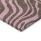 Homeroots 8' Brown And Pink Round Animal Print Washable Indoor Outdoor Area Rug 600668 - alternate 3