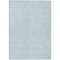 Homeroots 10' X 14' Sky Blue And Ivory Floral Washable Indoor Outdoor Area Rug 594664 - alternate 5
