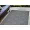Homeroots 4' X 6' Gray and Blue Geometric Stain Resistant Indoor Outdoor Area Rug 531605 - alternate 1