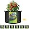 Ipower Plant Grow Bag 10 Gallon Heavy Duty Fabric Pots, 300g Thick Nonwoven, Black 2024 Version, 6PK GLGROWBAG10X6BLK - alternate 1