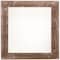 Homeroots 6" x 6" Brown Solid Wood Tabletop Picture Frame 379891 - alternate 4