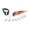 Fein Oscillating Multitool, 120 V AC, Corded, 2  Degrees Oscillation Angle, Multimaster MM Series MM 700 1.7 Caulking - alternate 2