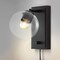 Jonathan Y Hugo 6 in. 1-Light Minimalist Modern Plug-In or Hardwired Adjustable Iron LED Wall Sconce w/Rotary D JYL7567A - alternate 4
