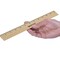Westcott Beveled Wood Ruler, Standard, 12 in Long, Natural Hardwood, 24PK 17720 - alternate 2