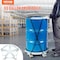 Vevor 55 Gal Drum Dolly Heavy Duty Barrel Cart 1000lbs with Swivel Casters Steel 55-1000-1 - alternate 3
