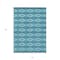 Homeroots 10' X 14' Teal Blue Gray And Ivory Geometric Washable Indoor Outdoor Area Rug 599675 - alternate 4