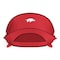 Picnic Time Family Of Brands NCAA Arkansas Razorbacks Manta Portable Beach Tent - Pop Up Tent - Beach Sun Shelter Pop Up, Red 113-00-100-034-0 - alternate 1