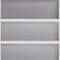 Homeroots 75" White Solid Wood Four Tier Bookcase 397124 - alternate 4