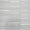 Apollo Tile White 11.8 in x 11.8 in Glass Glossy Floor and Wall Mosaic Tile 4.83 sqft/case, 5PK APLCAS88016A - alternate 2