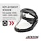 Jackson Safety Face Shield Visor, Clear Visor, 9 in Height, Uncoated Lens 14214 - alternate 4