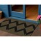 Homeroots 3' X 5' Black And Beige Geometric Washable Indoor Outdoor Area Rug 598722 - alternate 1