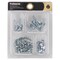 Prosource Bolt and Nut Set, Zinc Plated, 100-Piece JL821033L - alternate 2