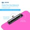 Davis Group Plastic Clipboard, Flat Clip, Transparent Pink, 6PK 4833-43-06 - alternate 2
