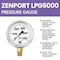 Zenport Glycerin Liquid Filled Pressure Gauge, 5000 PSI LPG5000 - alternate 2