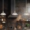 Z-Lite Lunelle Brushed Nickel 1 Light Pendant 3051P12-BN - alternate 4