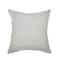 Homeroots 24" Blue And Ivory Geometric Cotton And Viscose Throw Pillow with Embroidery 549415 - alternate 3