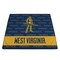 Picnic Time Family Of Brands NCAA West Virginia Mountaineers Impresa Picnic Blanket - Lightweight Beach Blanket 819-01-999-836-0 - alternate 2