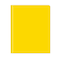 C-Line Products 8-1/2" x 11" Yellow Two-Pocket Heavyweight Poly Portfolio Folder with Prongs, 25EA/BX, 6BX/CT 33966-BX - alternate 2
