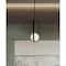 Afx Milan, 7'' LED Pendant, Black MLNP07LAJUDBK - alternate 4