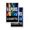 Signmission Vapors E-cigarettes, A-Frame & 2 Decals Installed, Heavy-Duty Plastic Frame SBHD-D-2436-Vapors E-cigarettes - alternate 2