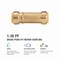 Proline Series 1-in PF Brass Push Fit Repair Coupling 6630-305 - alternate 2