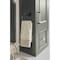 Amerock Glacio Clear/Oil-Rubbed Bronze Contemporary 5-7/16 in 138 mm Length Towel Ring BH36062CORB - alternate 3