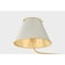 Hudson Valley Lighting Burghley Linear in Aged Brass/Off-White by Mark D. Sikes MDS2001-AGB/OW - alternate 2