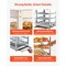 Vevor 3-Tier Commercial Food Warmer Display Pizza Cabinet 34L with LED Light NB-03-1 - alternate 2