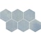 Daltile Mesmerist 4'' Ceramic Hexagon Wall Tile 3.00 SQFT Per Carton, 30PK MM344HEX1P2 - alternate 3