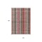 Homeroots 10' X 14' Red Pink And Pewter Plaid Washable Indoor Outdoor Area Rug 614004 - alternate 2