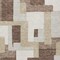 Homeroots 5' X 8' Brown Ivory And Taupe Geometric Washable Indoor Outdoor Area Rug 613200 - alternate 6