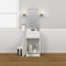 Zenith Zenna Home Wht 18'' Wx35'' Hx16''D Shaker Vanity with Wht Cultured Marble Top SBC18WW - alternate 3