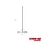 Extreme Max 3005.4233 24" Commercial-Grade Screening Rake for Beach and Lawn Care with 66" Handle 3005.4233 - alternate 4