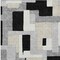 Homeroots 3' X 5' Black Ivory And Beige Geometric Washable Indoor Outdoor Area Rug 613193 - alternate 4