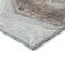 Homeroots 9' X 12' Taupe And Silver Abstract Washable Indoor Outdoor Area Rug 618350 - alternate 3