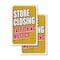 Signmission Store Closing, Vinyl Decals Only 24 Inch x 36 Inch, Vinyl Decal, 2PK DSB-2436-2PACK-30424 - alternate 1
