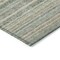 Homeroots 3' X 5' Sage Mint Green And Beige Striped Washable Indoor Outdoor Area Rug 577799 - alternate 5