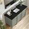 James Martin Vanities Brittany 60" Single Vanity, Urban Gray, w/ 3 CM Phantome Eclos Top 650-V60S-UGR-3PHT - alternate 2